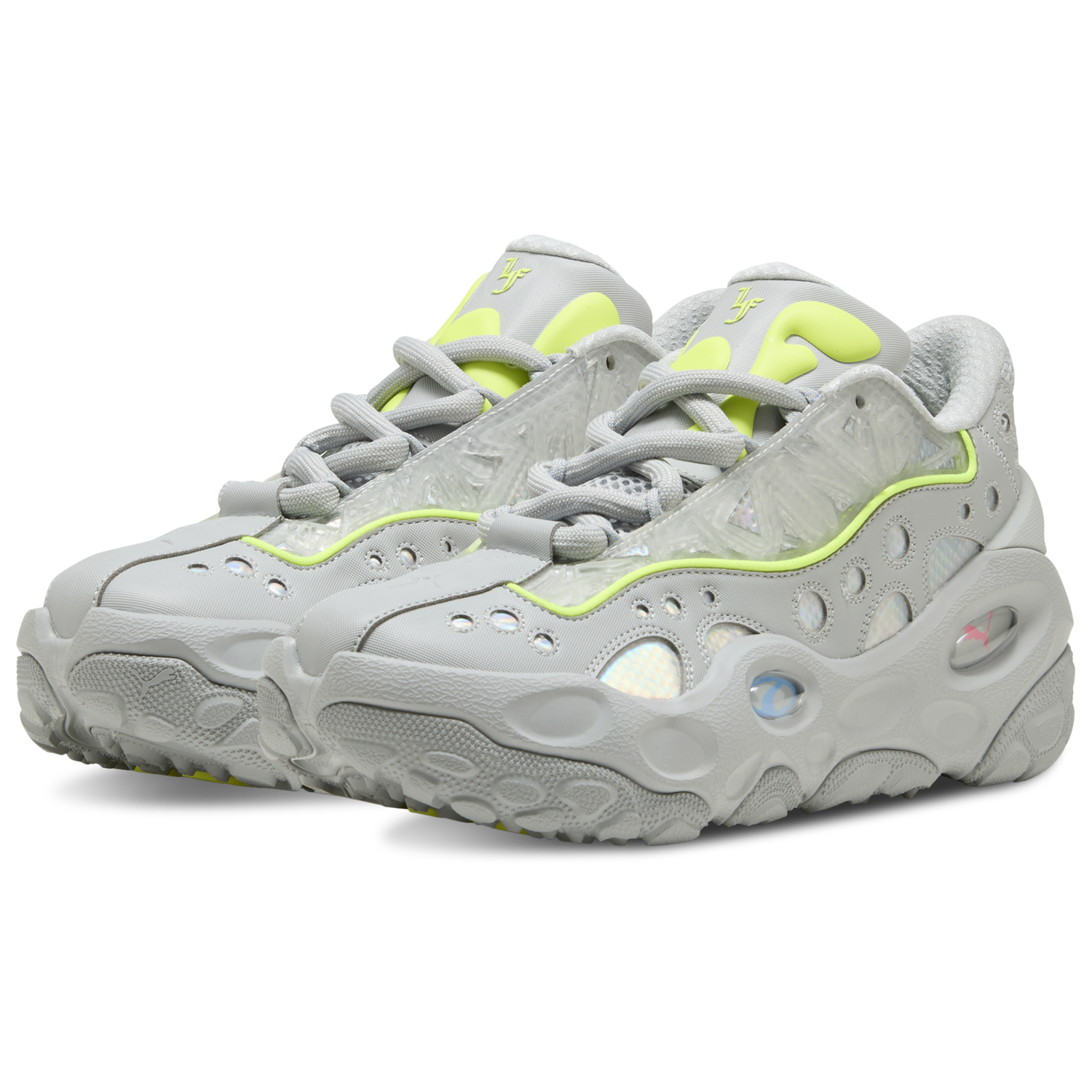 PUMA LaFrance RNR Solar - Men's - Gray/Volt/Blue