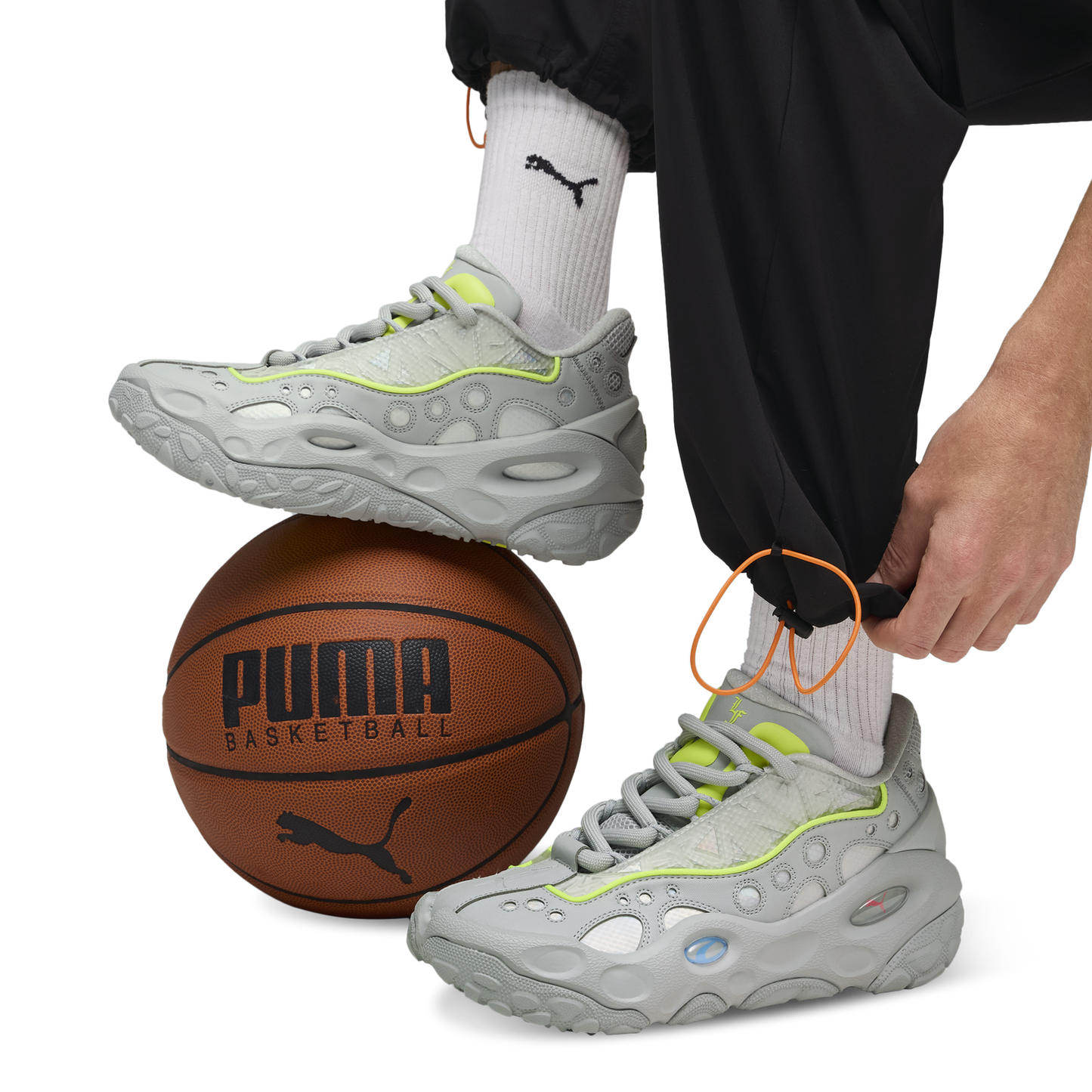 PUMA LaFrance RNR Solar - Men's - Gray/Volt/Blue
