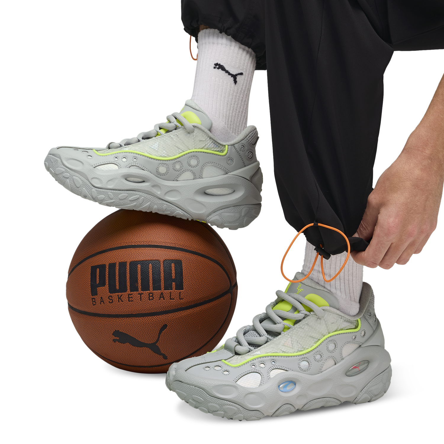 PUMA LaFrance RNR Solar - Men's - Gray/Volt/Blue