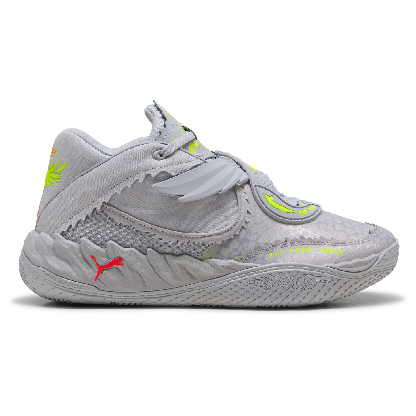 PUMA MB.05 Metallic - Men's - Dusky Grey/Rickie Orange