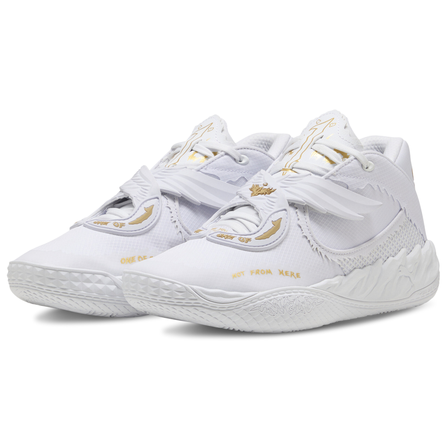 PUMA MB.05 - Men's - White/Gold