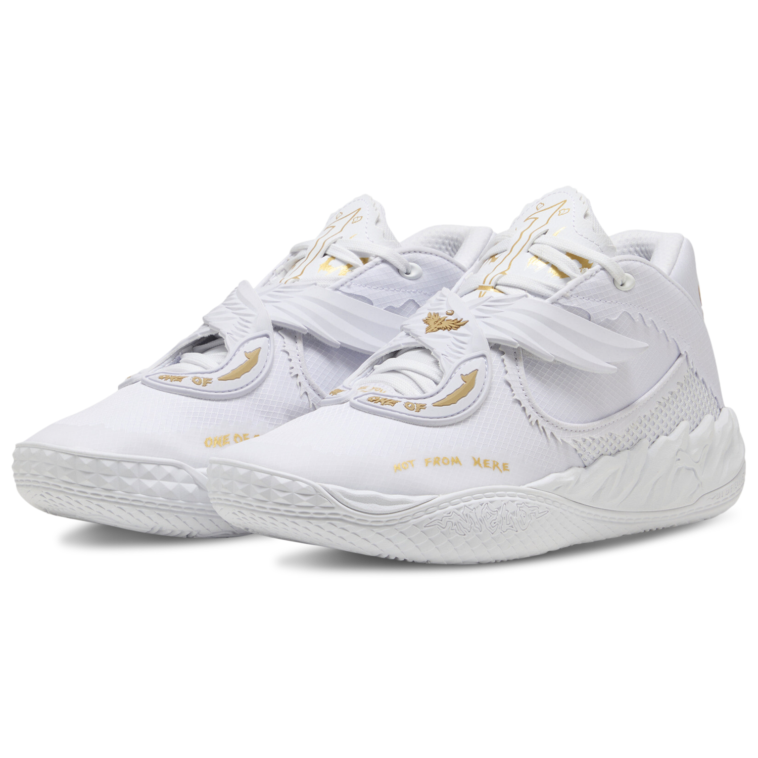 PUMA MB.05 - Men's - White/Gold