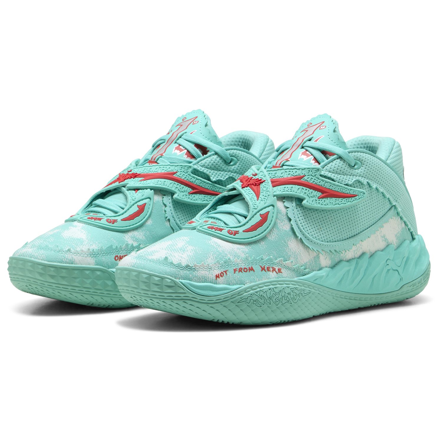 PUMA MB 05 World - Men's - Teal/Red