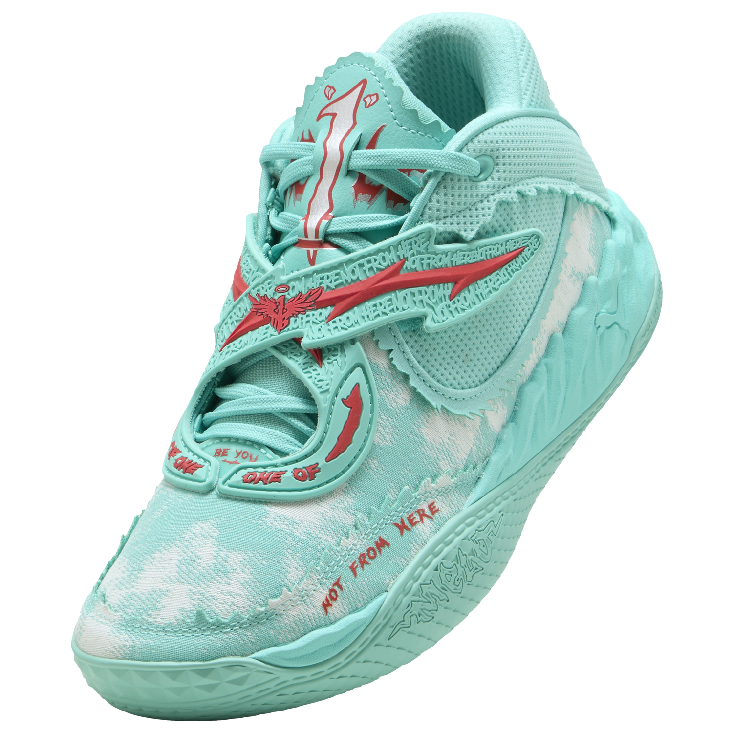 PUMA MB 05 World - Men's - Teal/Red