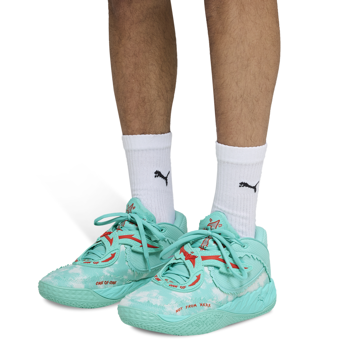 PUMA MB 05 World - Men's - Teal/Red