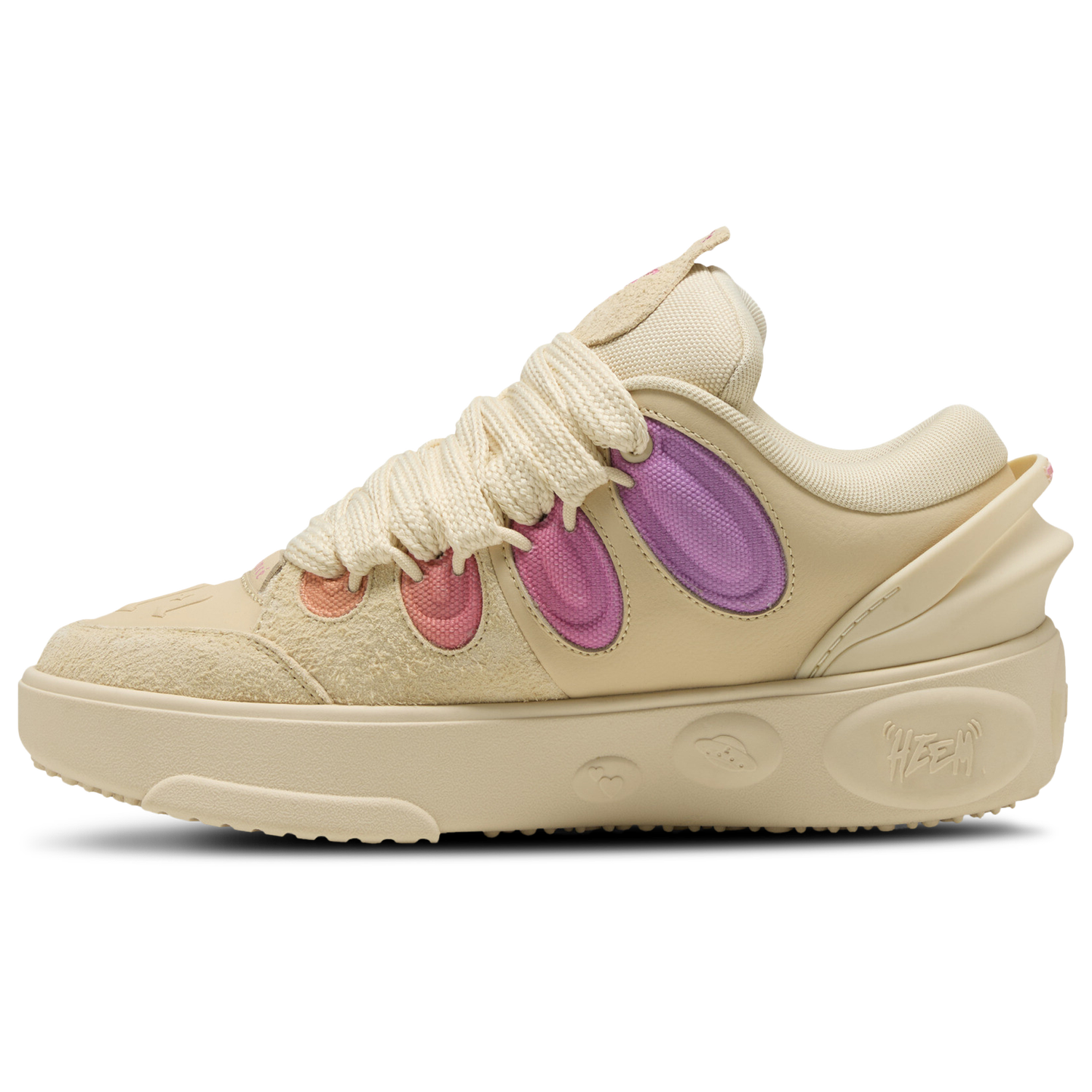 PUMA LaFrance Bright Lights - Men's - Tan/Orange/Purple