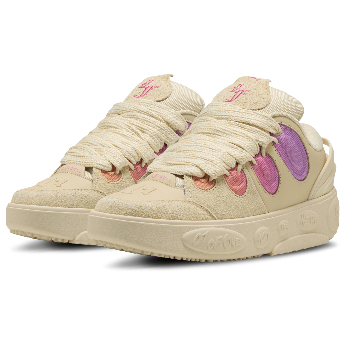 PUMA LaFrance Bright Lights - Men's - Tan/Orange/Purple