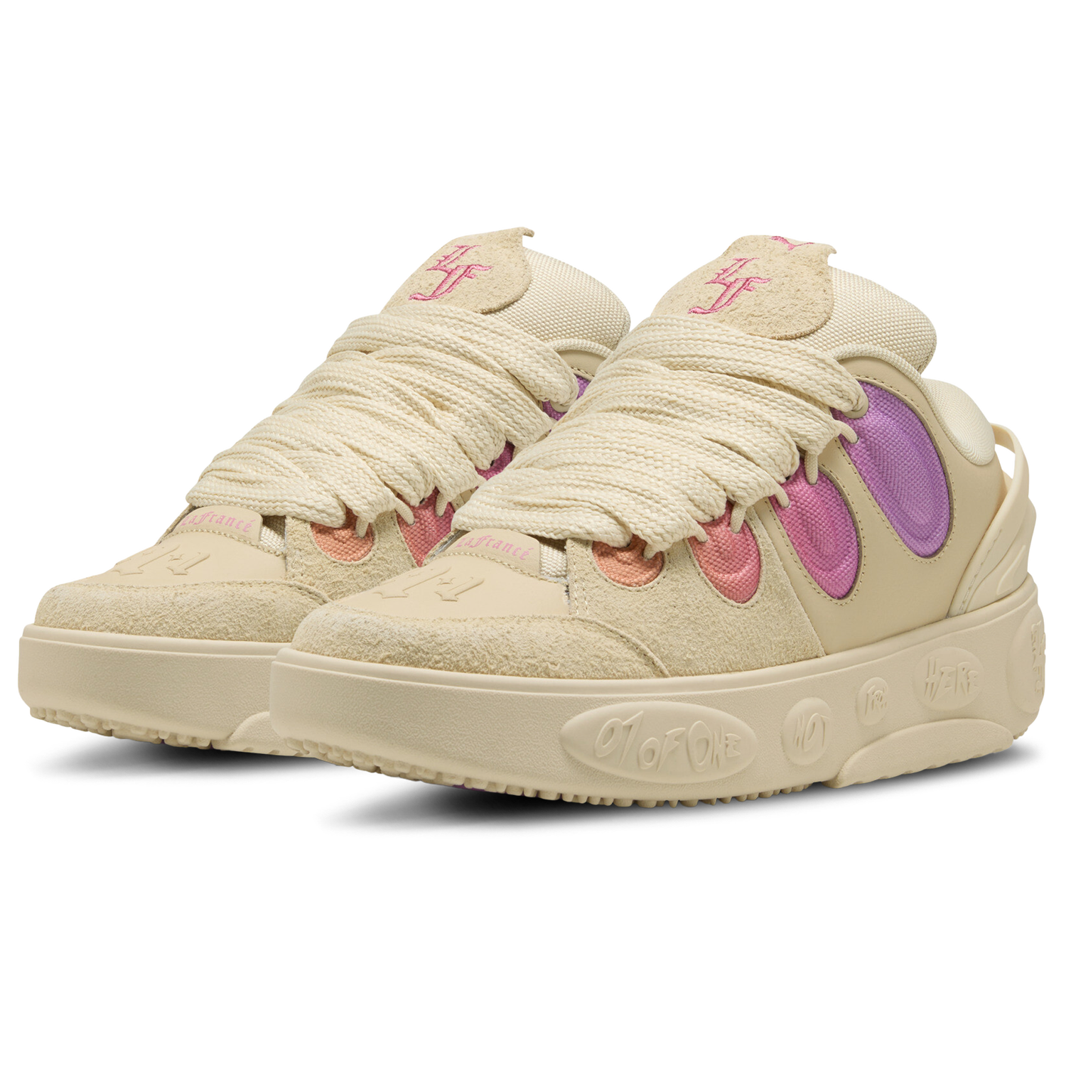 PUMA LaFrance Bright Lights - Men's - Tan/Orange/Purple