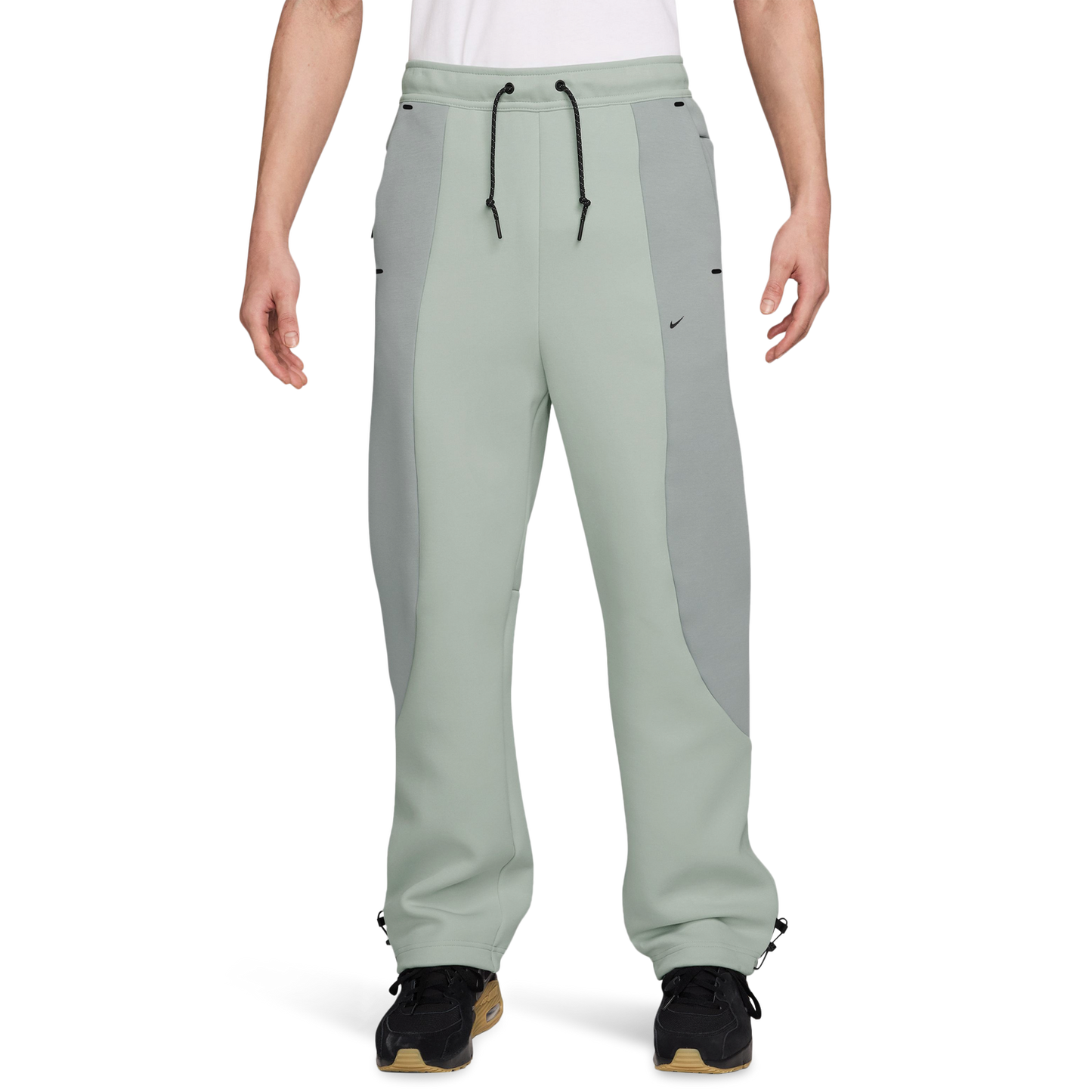 Nike Tech Fleece Pro Cb Open Hem Pants - Men's - Grey/Gray