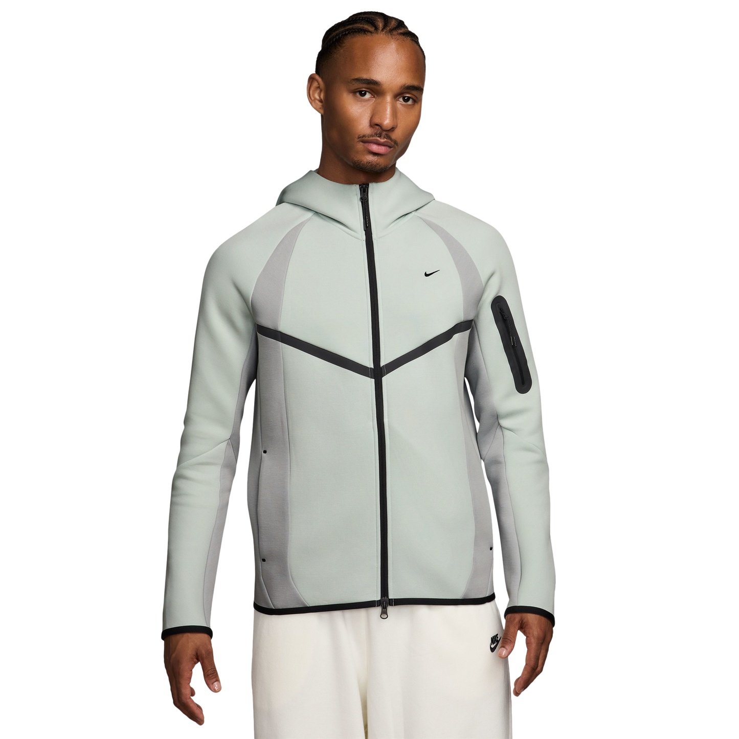 Nike Tech Fleece Pro Wear Full-Zip Jacket - Men's - Grey/Grey