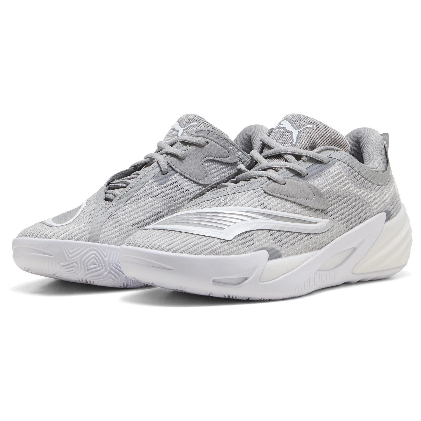 PUMA All-Pro Nitro 2 Core - Men's - Gray Echo/White/Silver