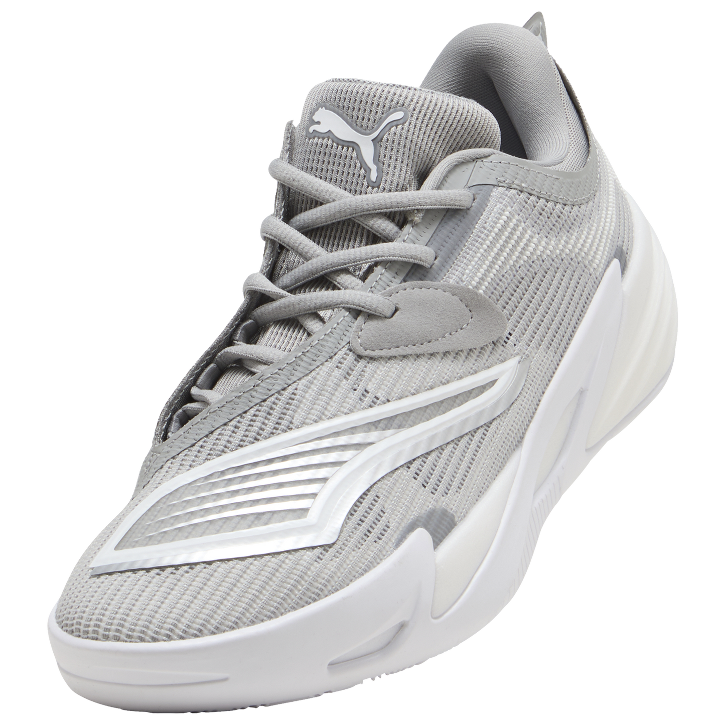 PUMA All-Pro Nitro 2 Core - Men's - Gray Echo/White/Silver
