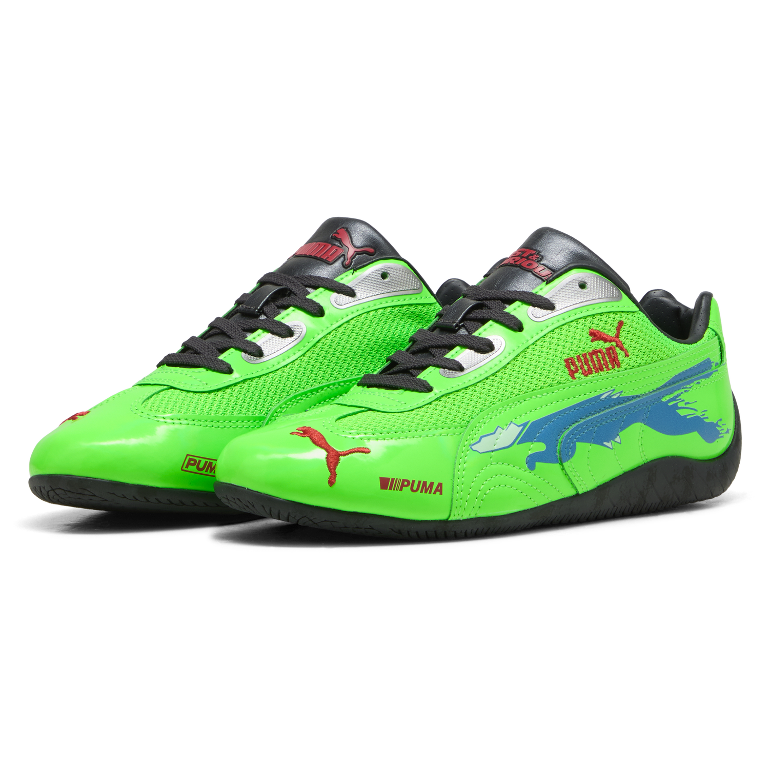 PUMA Speedcat Fast & Furious  - Men's - Racing Blue/Black/Fluro Green Pes
