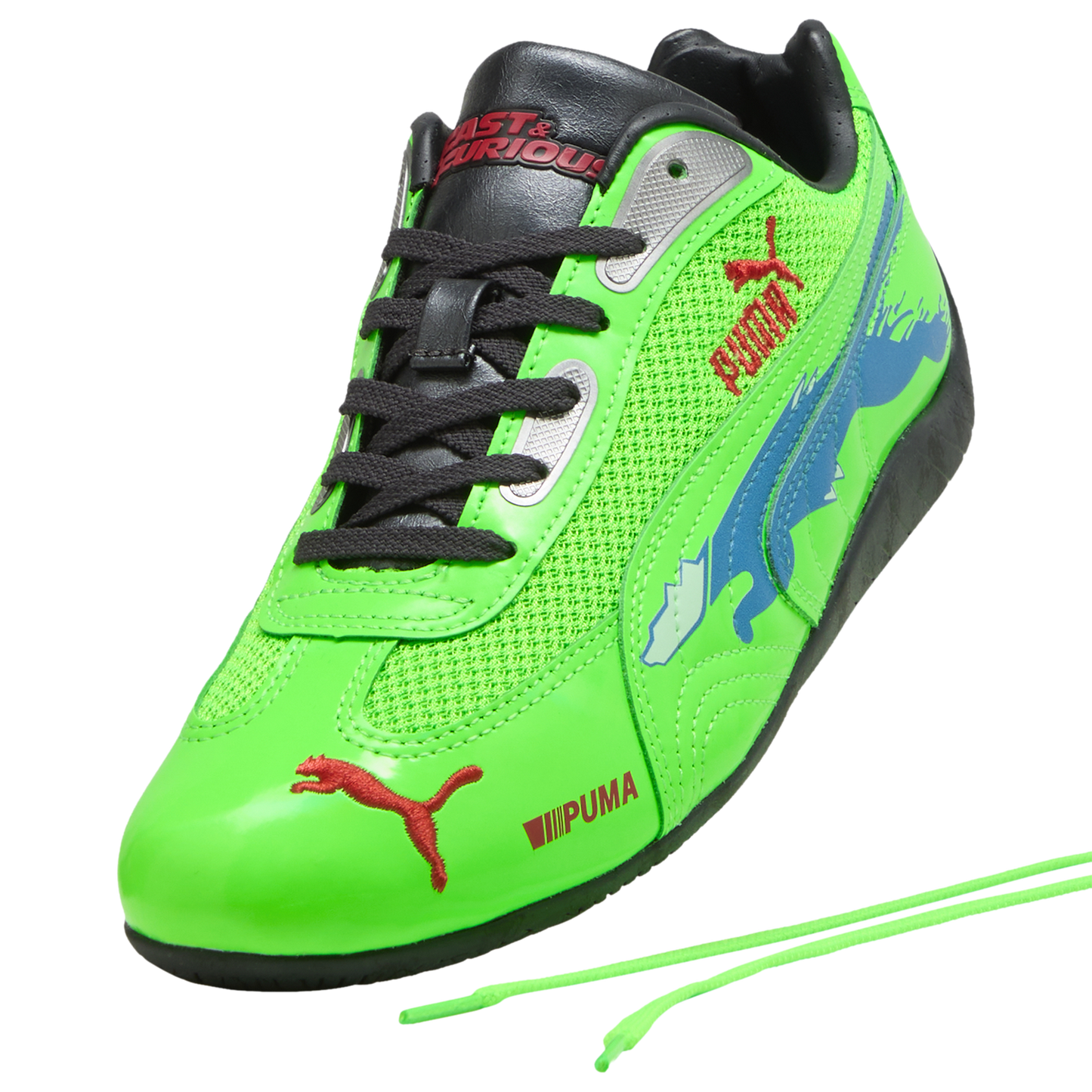 PUMA Speedcat Fast & Furious  - Men's - Racing Blue/Black/Fluro Green Pes