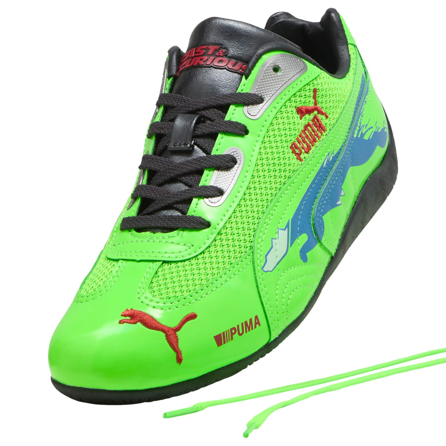 PUMA Speedcat Fast & Furious  - Men's - Racing Blue/Black/Fluro Green Pes