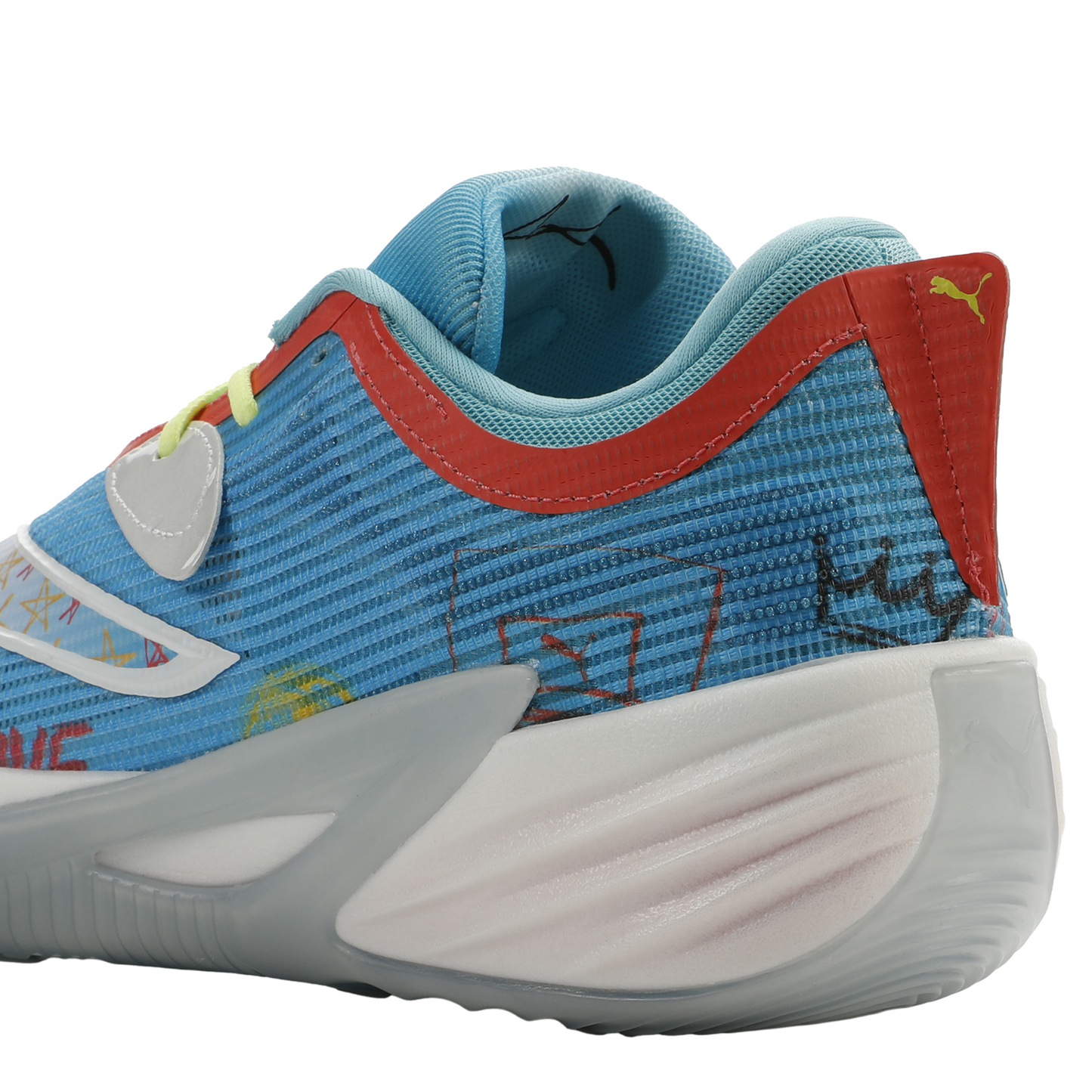 PUMA All-Pro Nitro 2 All Star Weekend - Men's - Clementine/Speed Blue/Fizzy Yellow