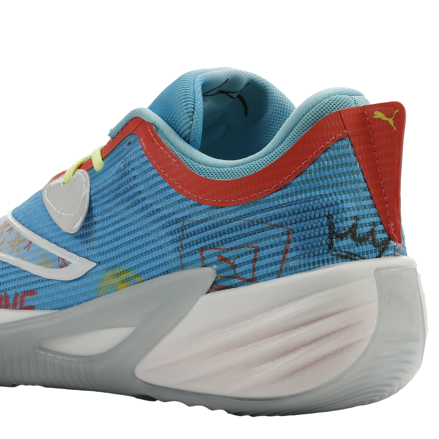 PUMA All-Pro Nitro 2 All Star Weekend - Men's - Clementine/Speed Blue/Fizzy Yellow