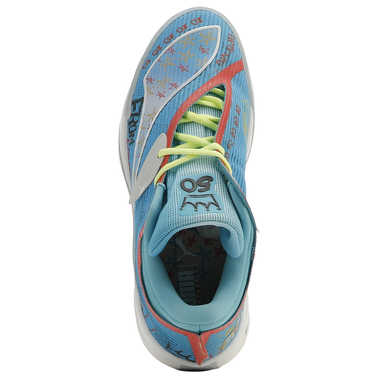 PUMA All-Pro Nitro 2 All Star Weekend - Men's - Clementine/Speed Blue/Fizzy Yellow