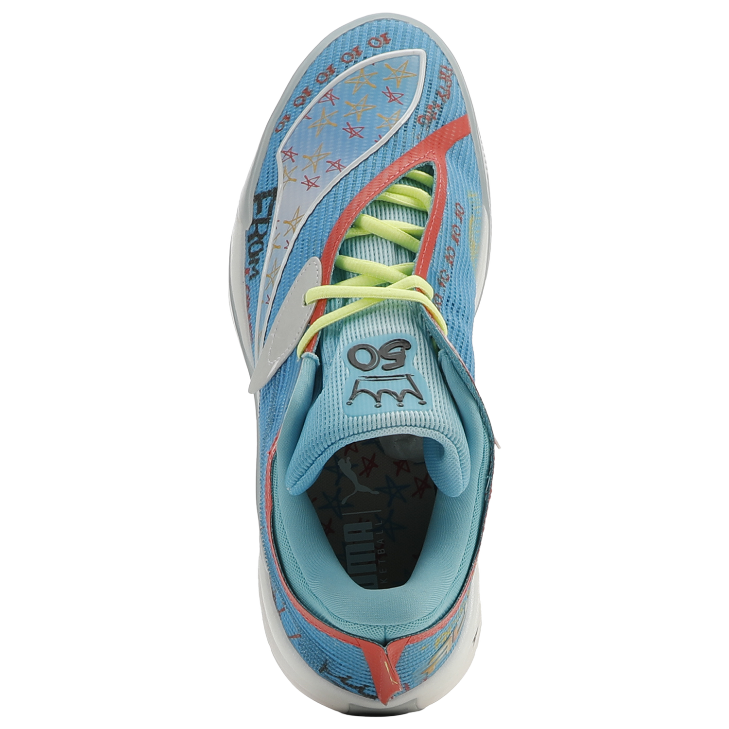 PUMA All-Pro Nitro 2 All Star Weekend - Men's - Clementine/Speed Blue/Fizzy Yellow