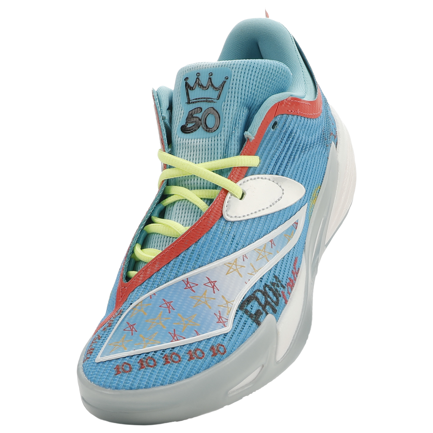 PUMA All-Pro Nitro 2 All Star Weekend - Men's - Clementine/Speed Blue/Fizzy Yellow