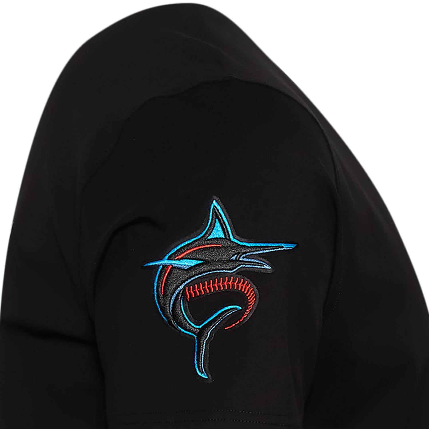 Pro Standard Miami Marlins Postage SJ T-Shirt - Men's - Black/Multi