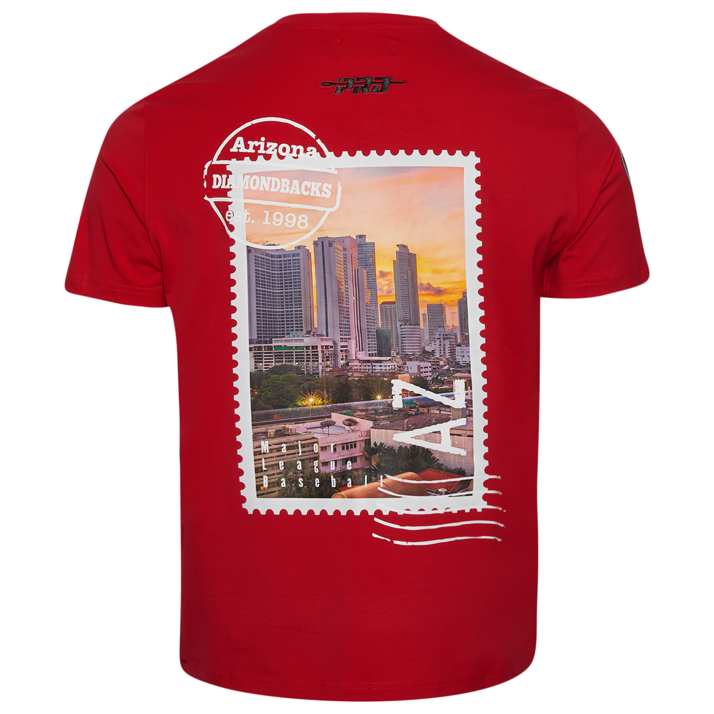 Pro Standard Arizona Diamondbacks Postage SJ T-Shirt - Men's - Red/Multi