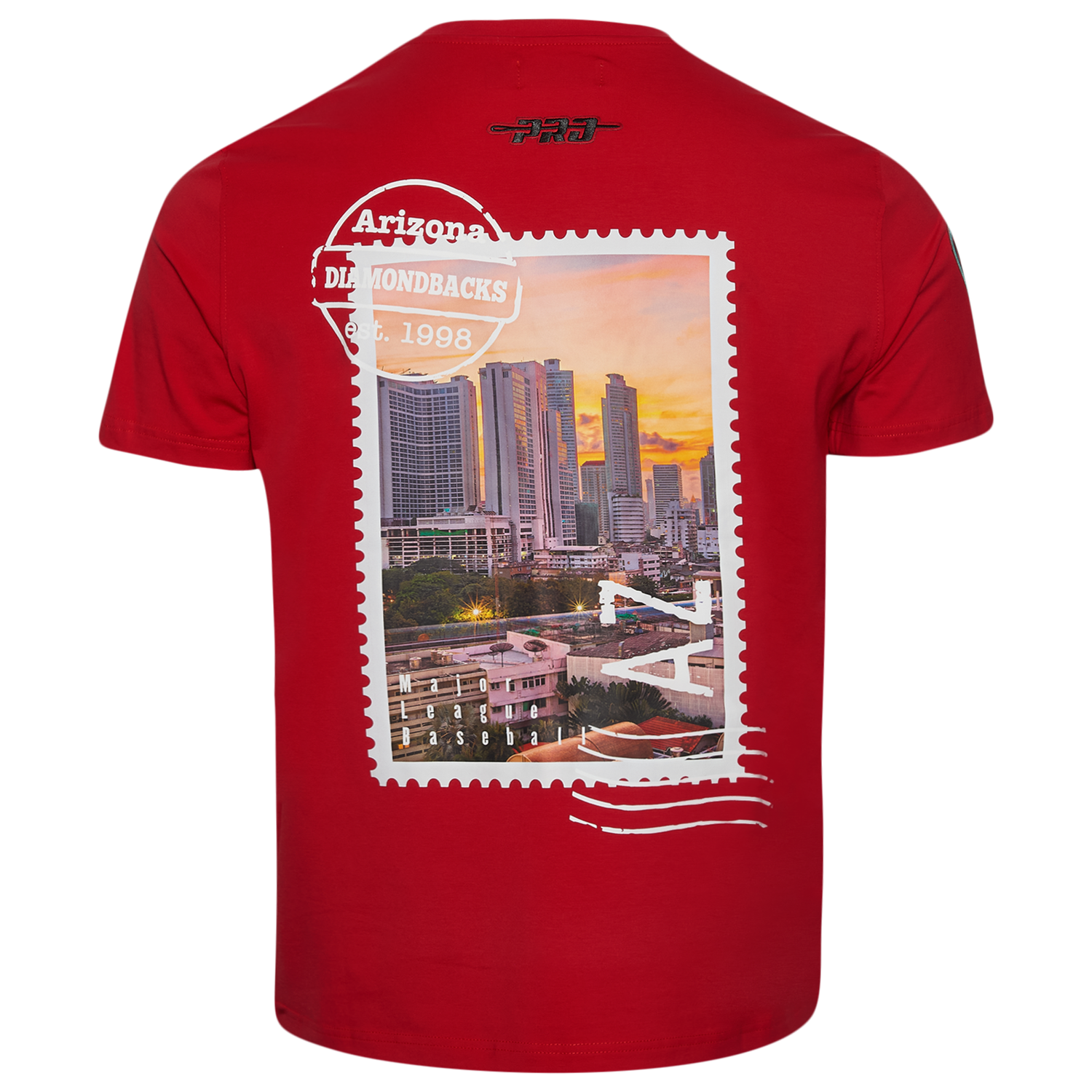 Pro Standard Arizona Diamondbacks Postage SJ T-Shirt - Men's - Red/Multi