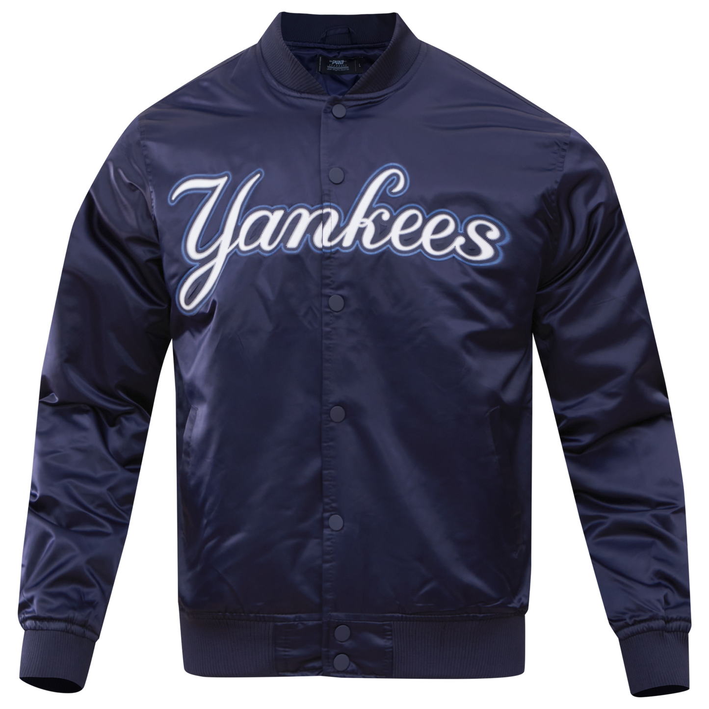Pro Standard NEW YORK YANKEES SATIN JACKET - Men's - Midnight Navy