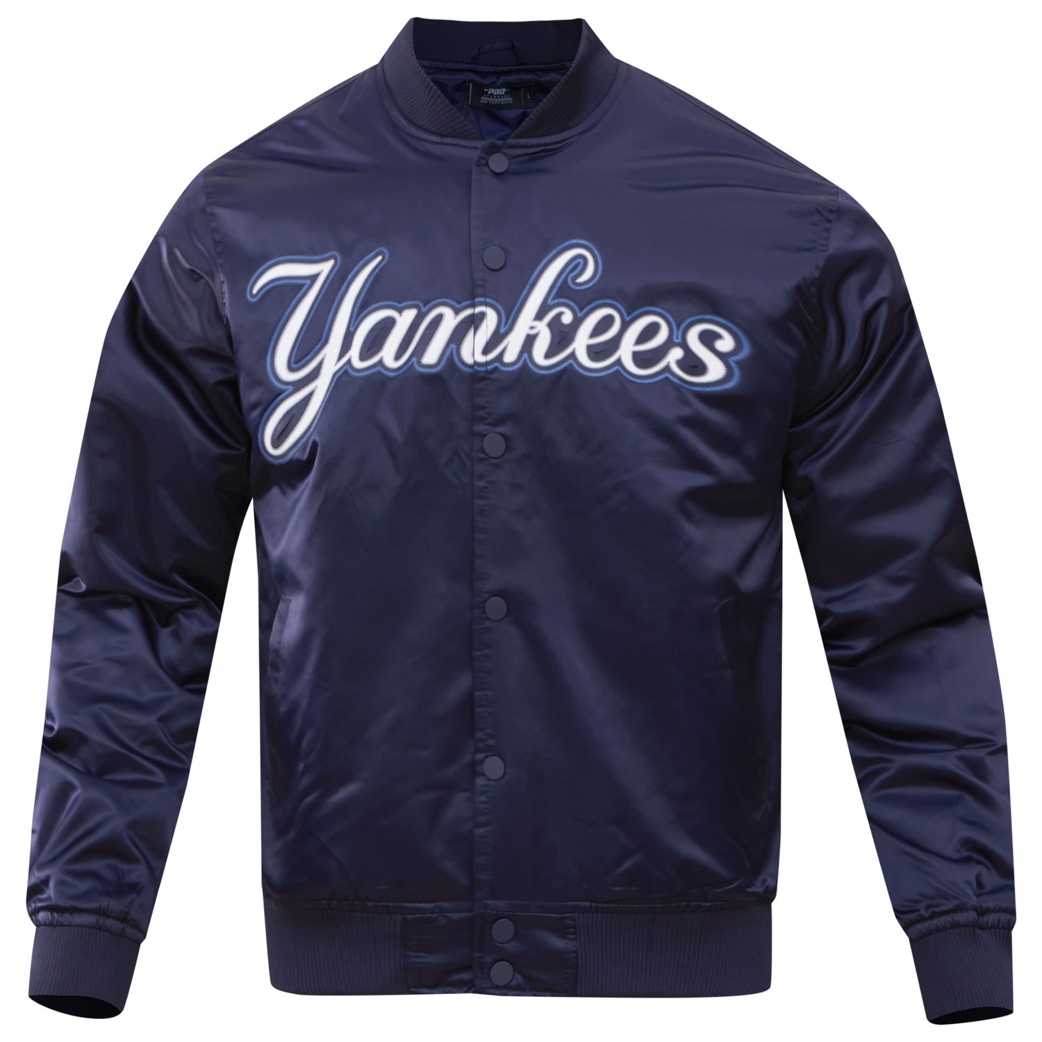Pro Standard NEW YORK YANKEES SATIN JACKET - Men's - Midnight Navy