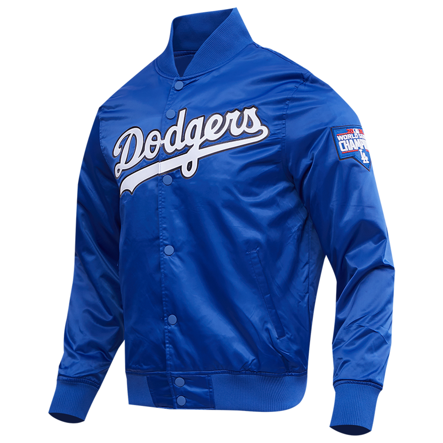 Pro Standard LOS ANGELES DODGERS SATIN JACKET - Men's - Dodger Blue