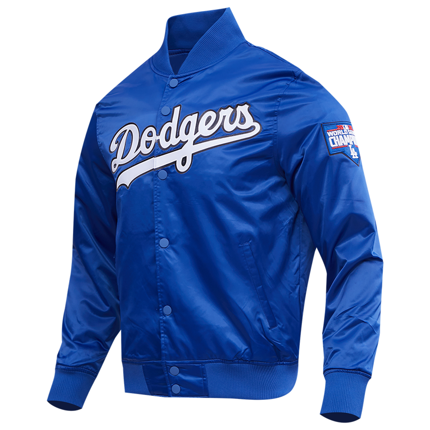 Pro Standard LOS ANGELES DODGERS SATIN JACKET - Men's - Dodger Blue