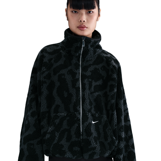 Nike NSW Street Sherpa Jacket - Women's - Black/Black