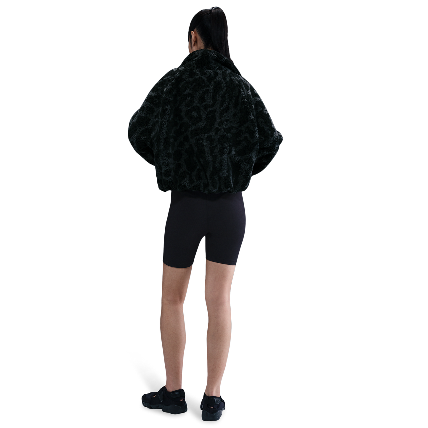 Nike NSW Street Sherpa Jacket - Women's - Black/Black