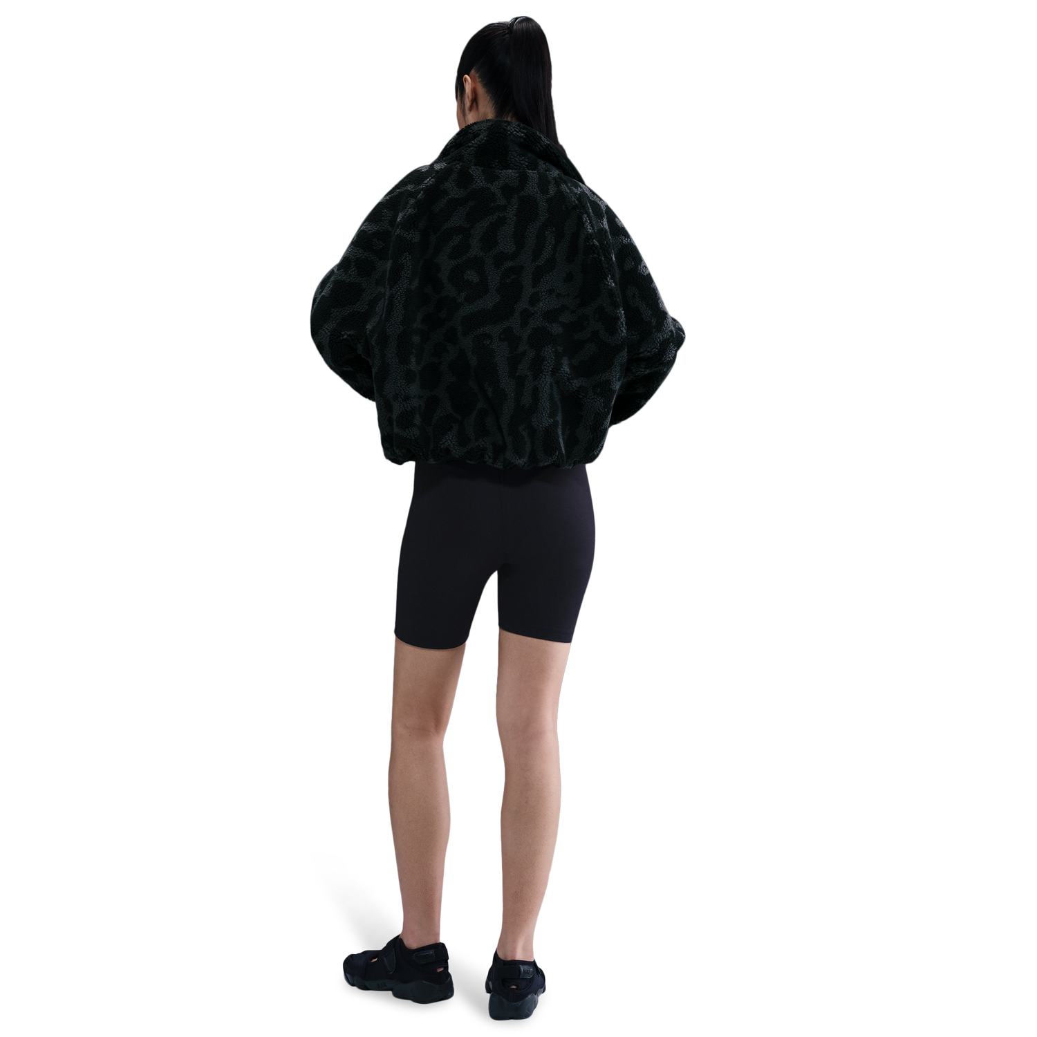 Nike NSW Street Sherpa Jacket - Women's - Black/Black