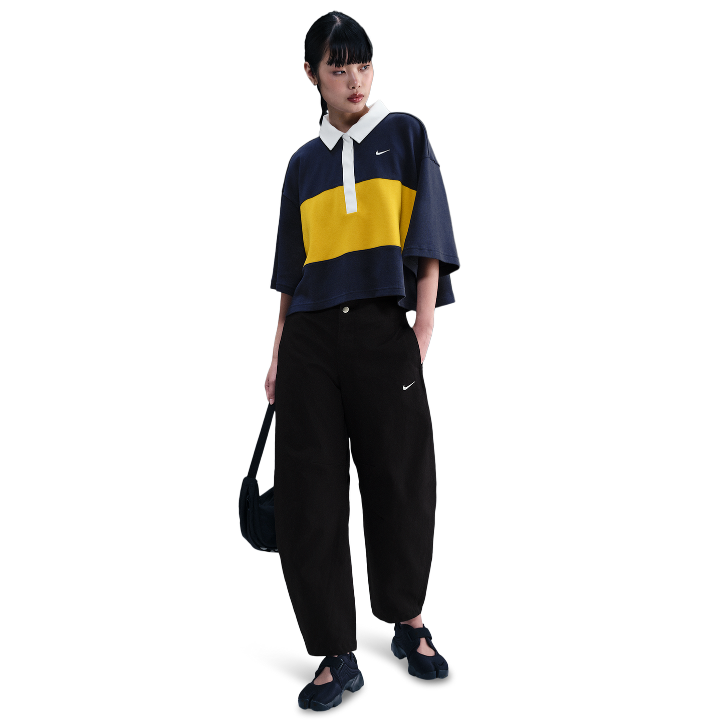 Nike NSW Street Barrel Pants - Women's - Black/Black