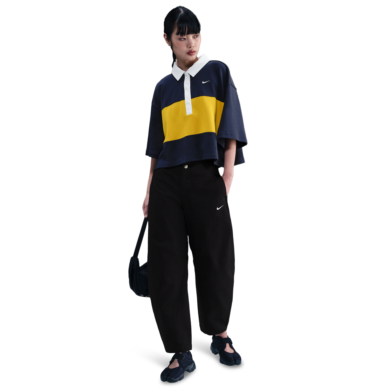 Nike NSW Street Barrel Pants - Women's - Black/Black