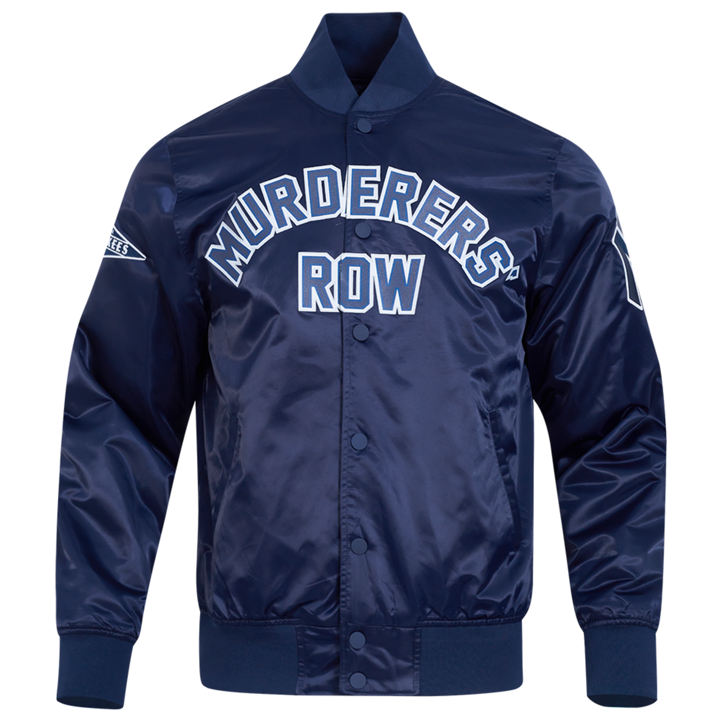 Pro Standard NEW YORK YANKEES SATIN JACKET - Men's - Midnight Navy (32089MDN)
