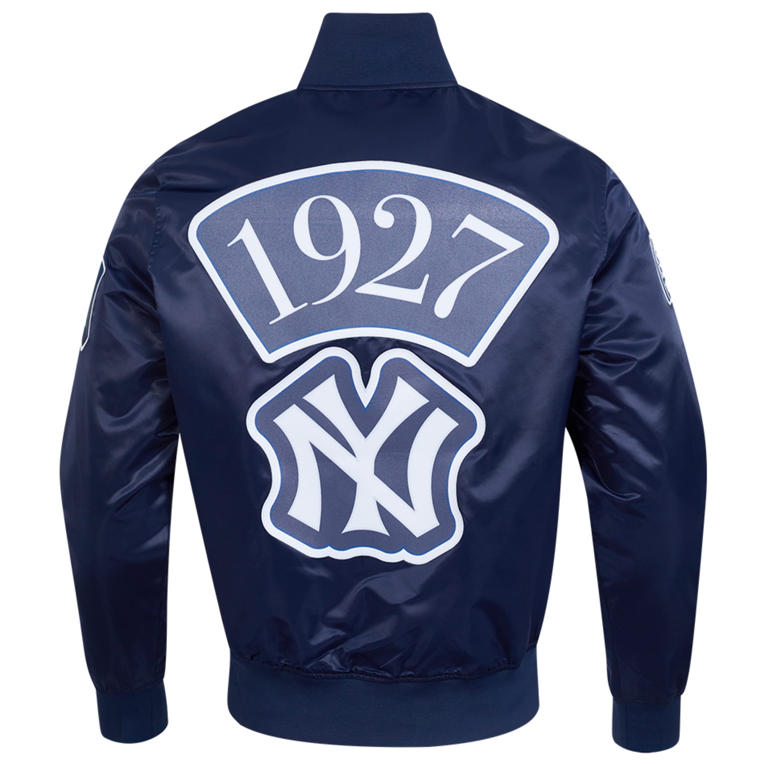 Pro Standard NEW YORK YANKEES SATIN JACKET - Men's - Midnight Navy (32089MDN)