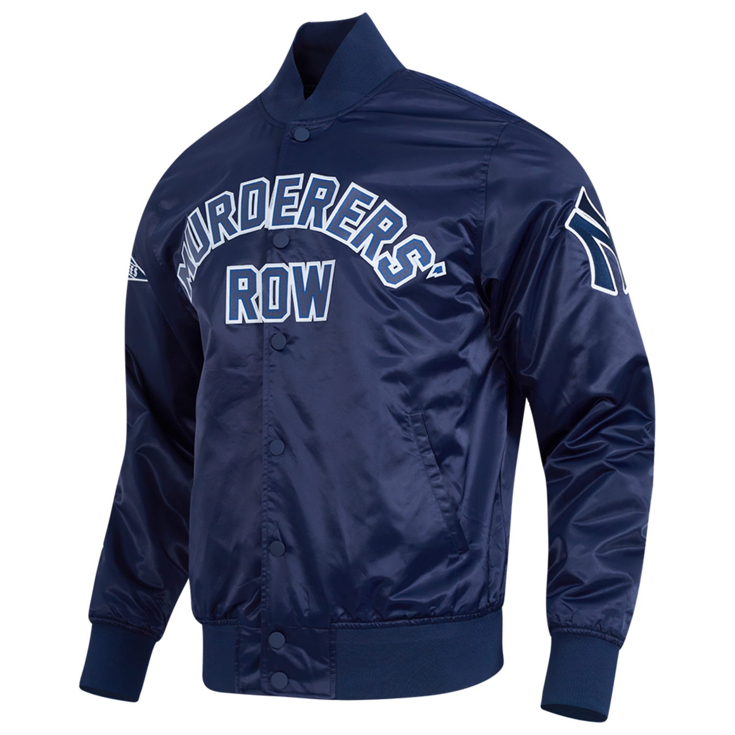 Pro Standard NEW YORK YANKEES SATIN JACKET - Men's - Midnight Navy (32089MDN)