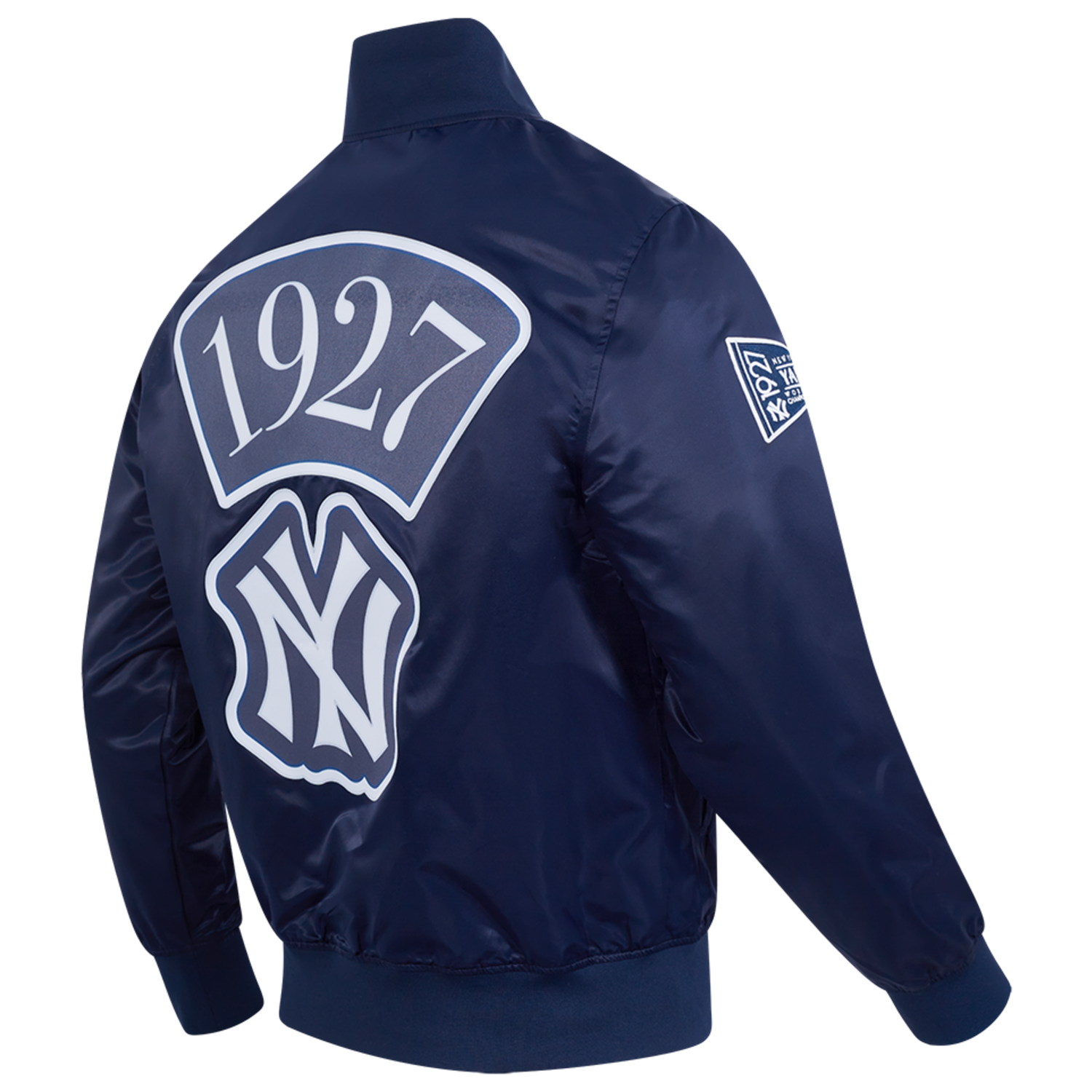 Pro Standard NEW YORK YANKEES SATIN JACKET - Men's - Midnight Navy (32089MDN)