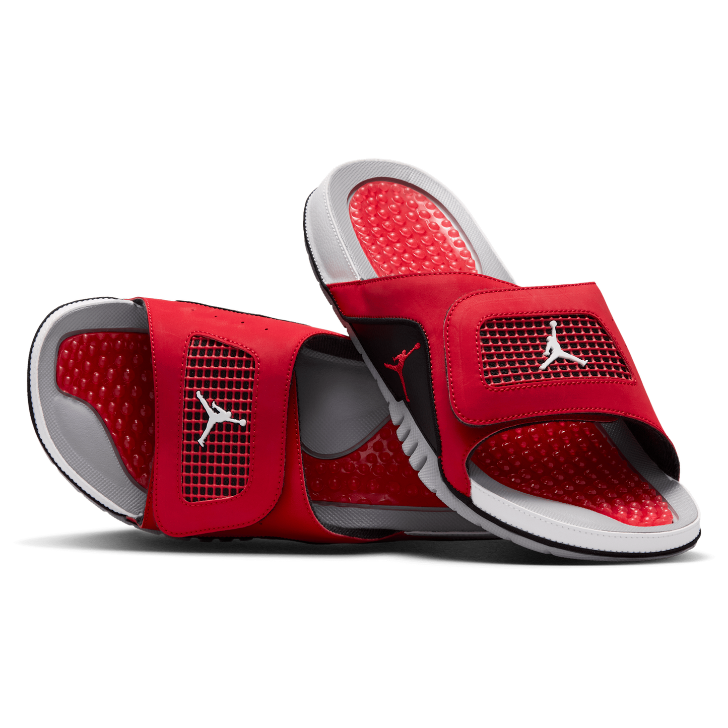 Jordan Retro 4 Hydro - Men's - Fire Red/White/Black