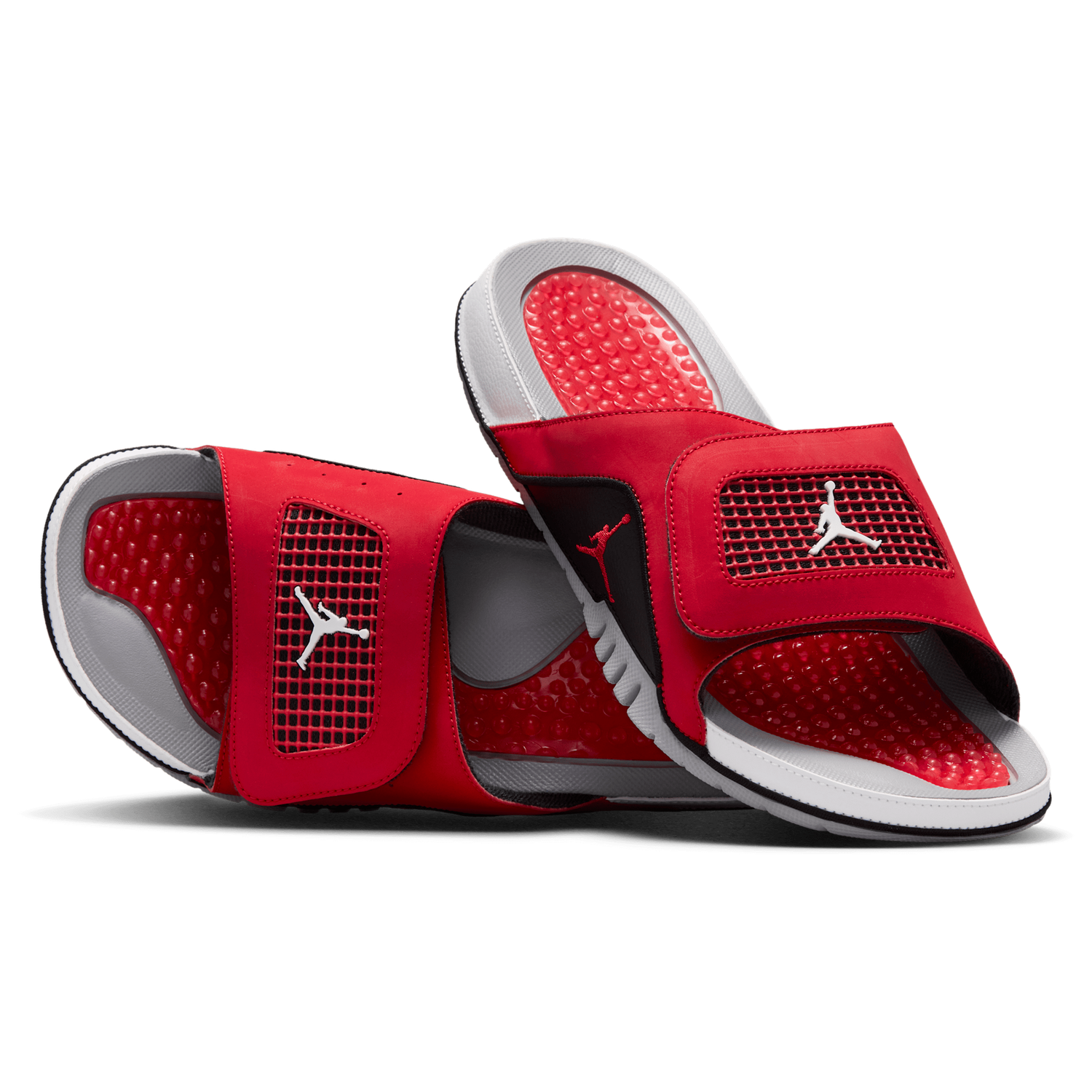 Jordan Retro 4 Hydro - Men's - Fire Red/White/Black