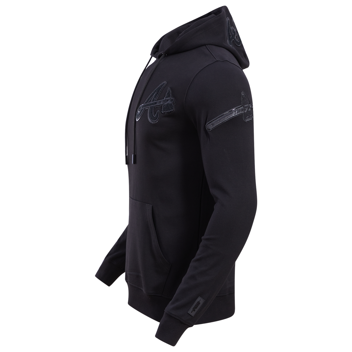 Pro Standard BRAVES TRIPLE BLACK DK PO HOODIE - Men's - Black
