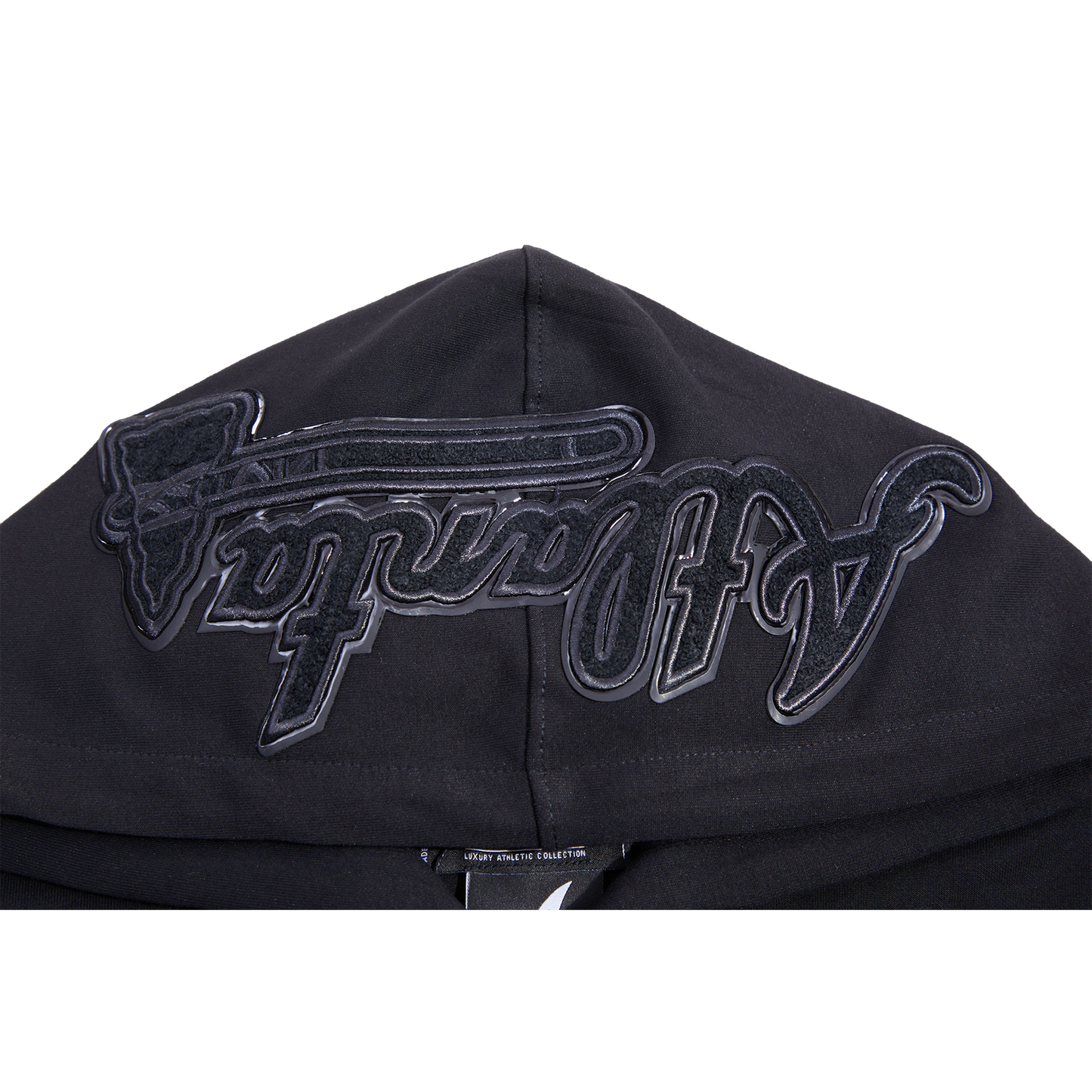 Pro Standard BRAVES TRIPLE BLACK DK PO HOODIE - Men's - Black