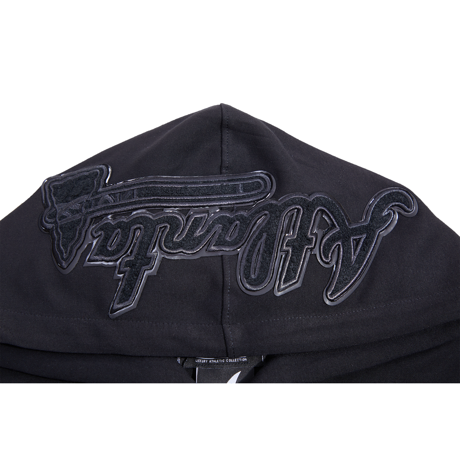 Pro Standard BRAVES TRIPLE BLACK DK PO HOODIE - Men's - Black
