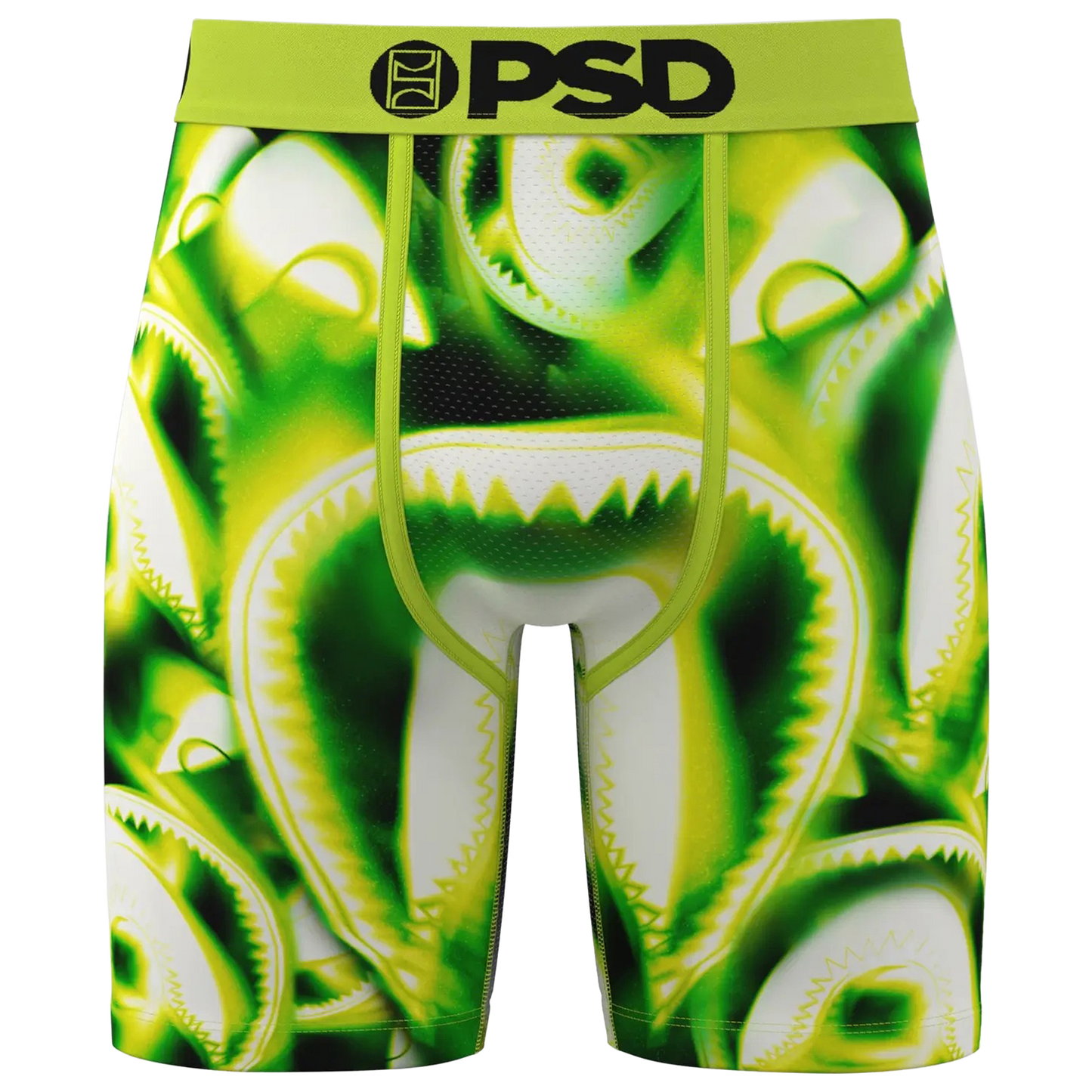 PSD Graphic Briefs - Men's - White/Green