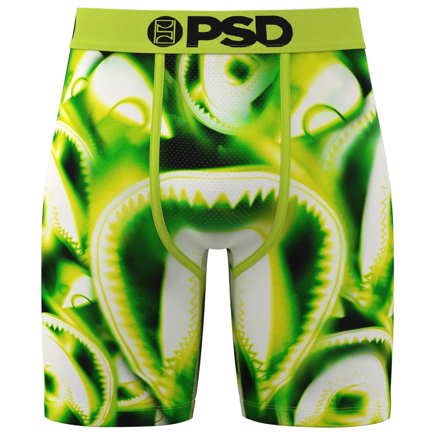 PSD Graphic Briefs - Men's - White/Green