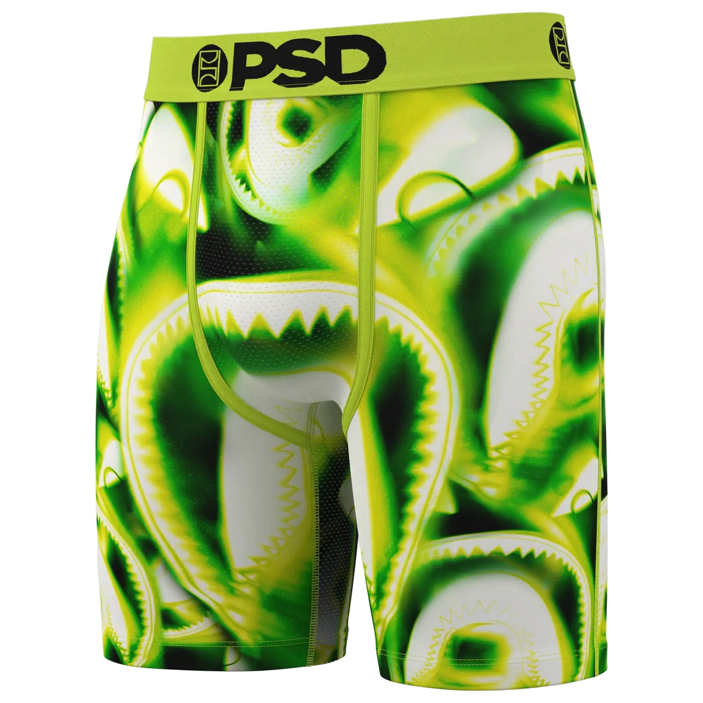 PSD Graphic Briefs - Men's - White/Green