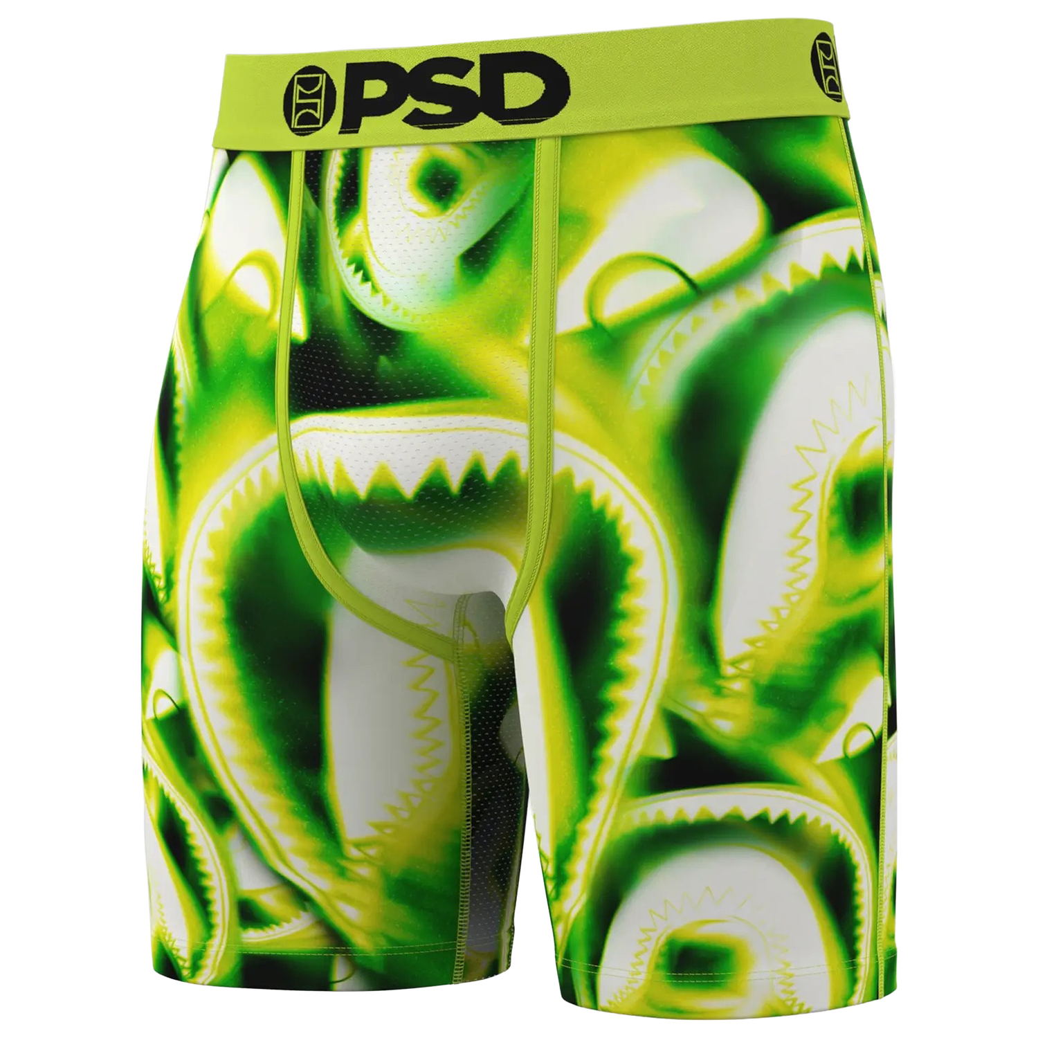 PSD Graphic Briefs - Men's - White/Green