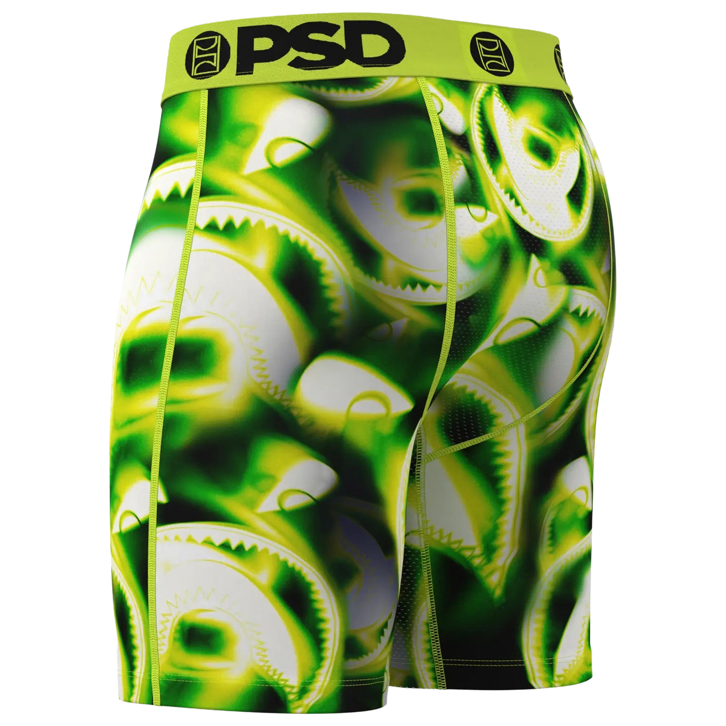 PSD Graphic Briefs - Men's - White/Green